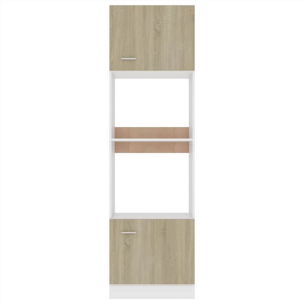 Kitchen Cabinet Sonoma Oak 60x57x207 cm Chipboard