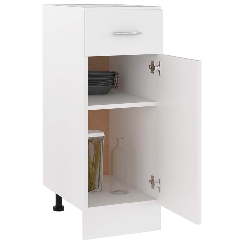 Kitchen Cabinet White 30x46x81.5 cm Chipboard