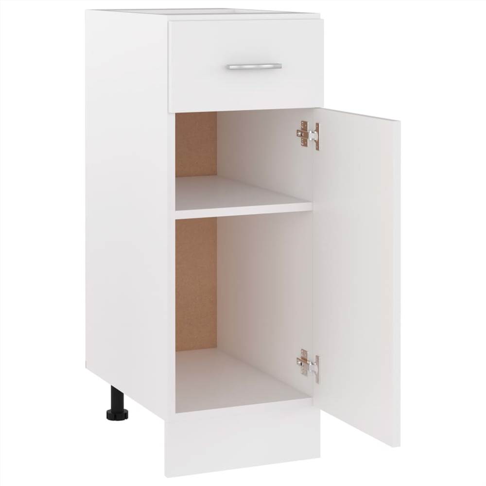 Kitchen Cabinet White 30x46x81.5 cm Chipboard