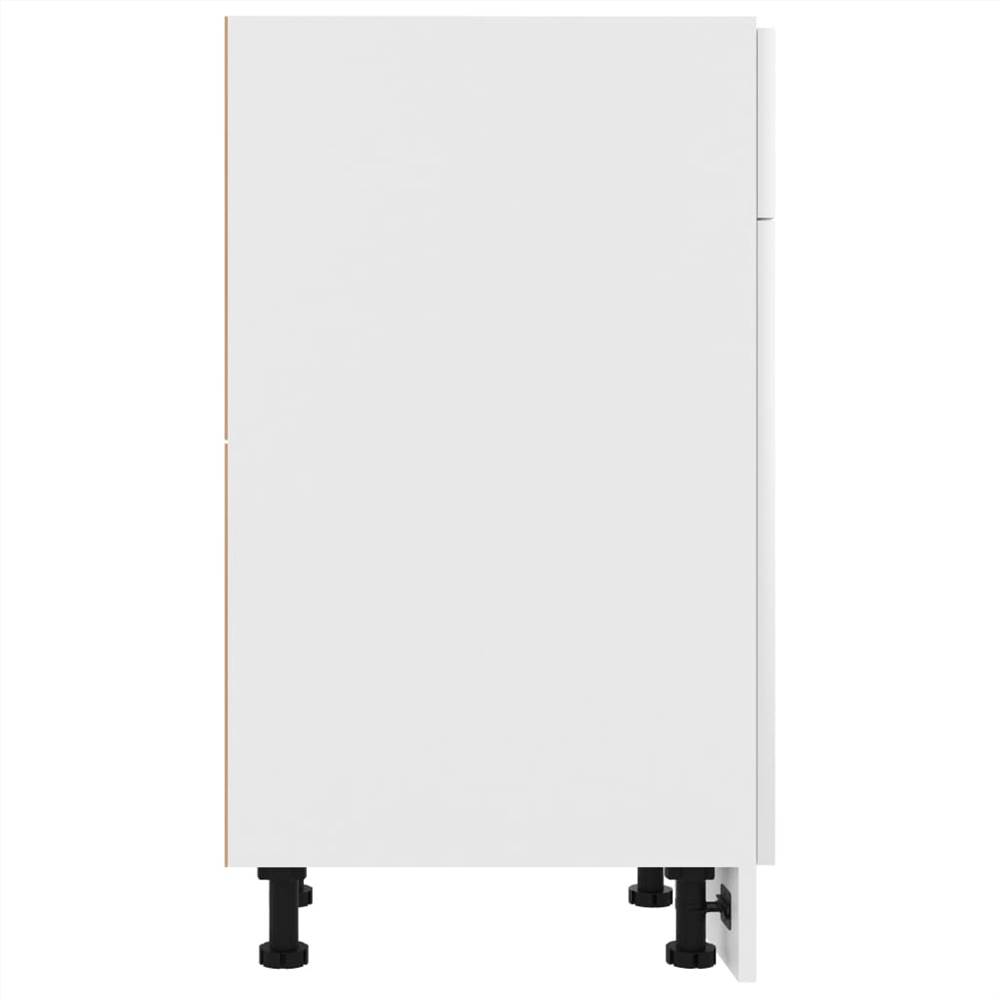 Kitchen Cabinet White 30x46x81.5 cm Chipboard