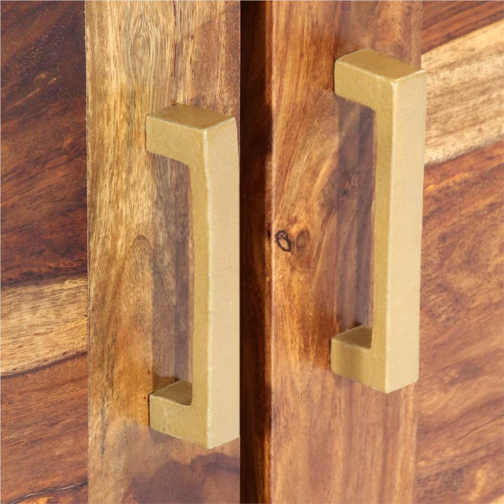 Sideboard 200x40x80 cm Solid Sheesham Wood