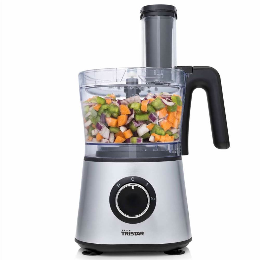 Tristar Food Processor 600W 1.5L Sliver