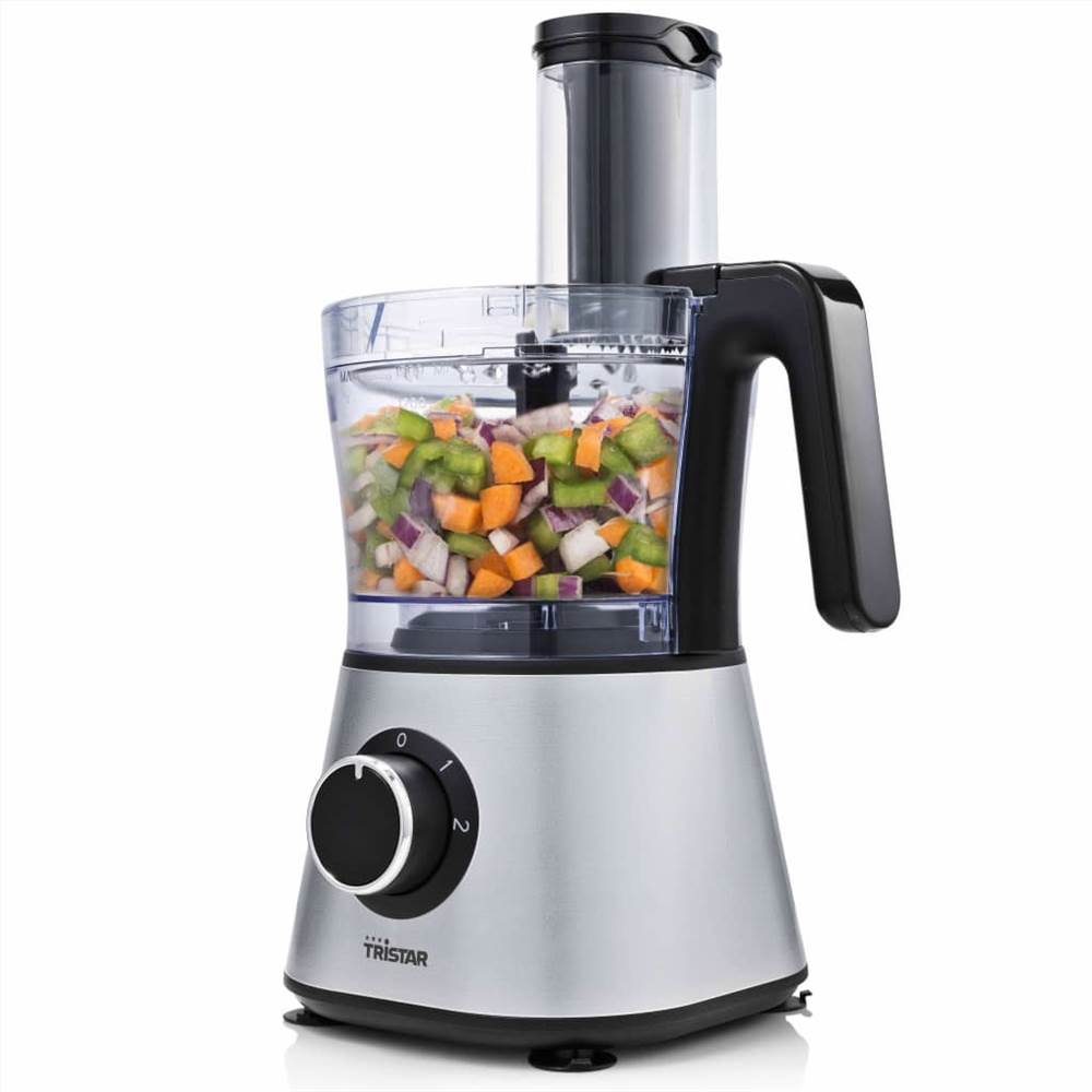 Tristar Food Processor 600W 1.5L Sliver
