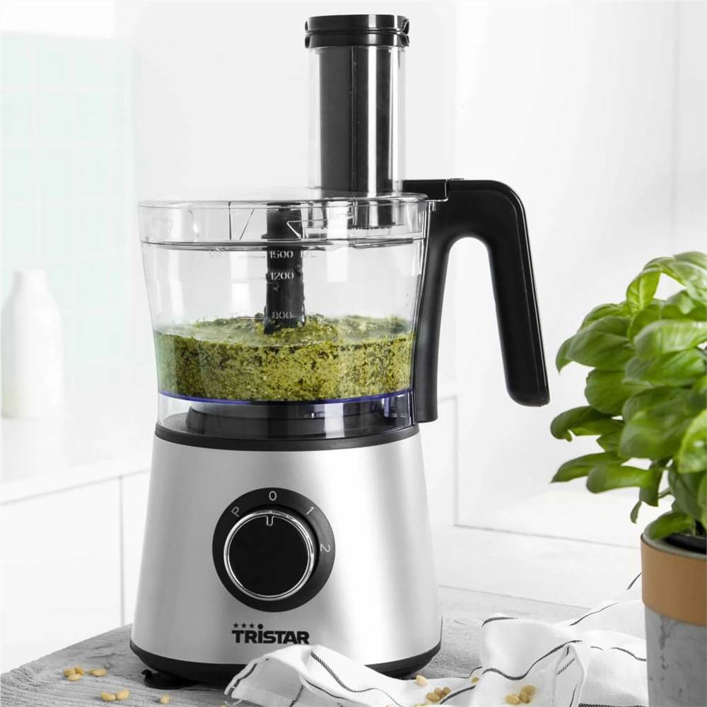 Tristar Food Processor 600W 1.5L Sliver