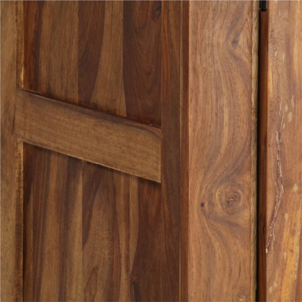 vidaXL Highboard Solid Sheesham Wood 90x40x175 cm
