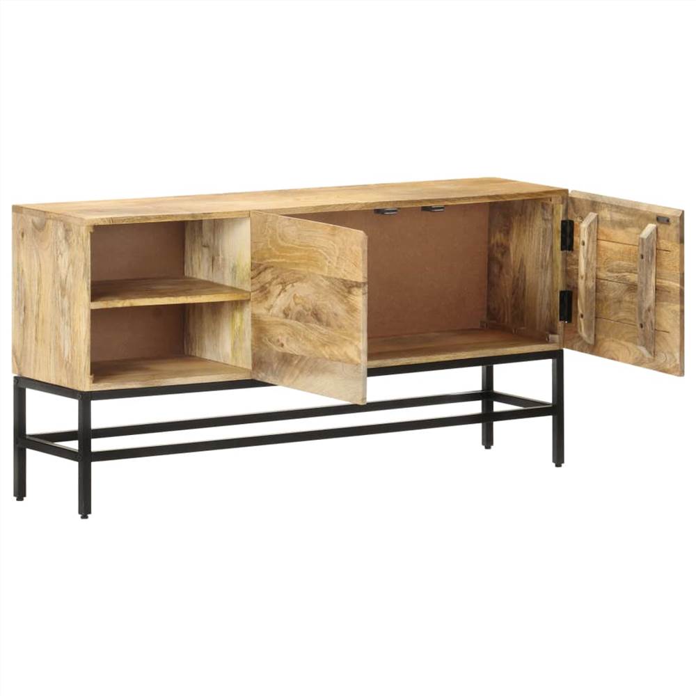 vidaXL Sideboard 120x30x60 cm Solid Mango Wood