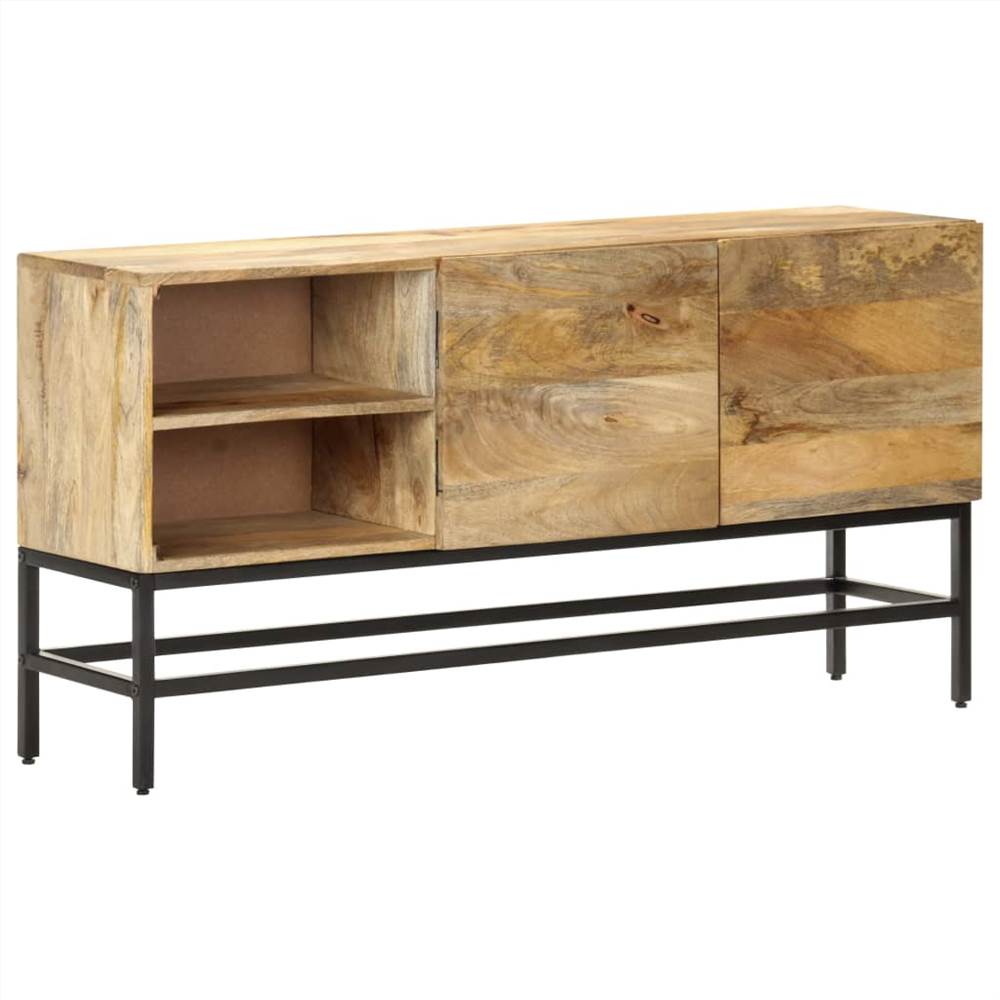 vidaXL Sideboard 120x30x60 cm Solid Mango Wood