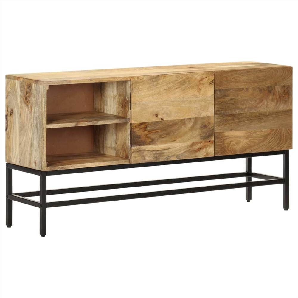 vidaXL Sideboard 120x30x60 cm Solid Mango Wood