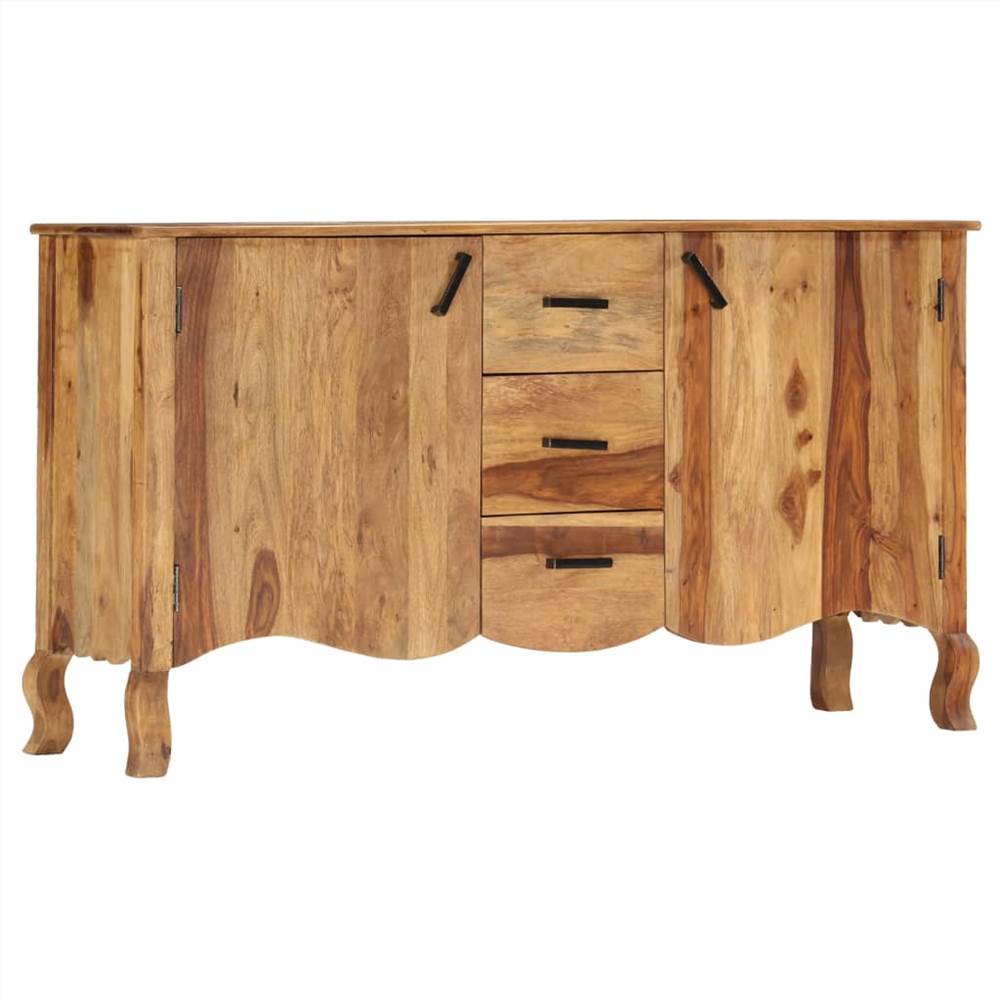 vidaXL Sideboard 145x40x80 cm Solid Sheesham Wood