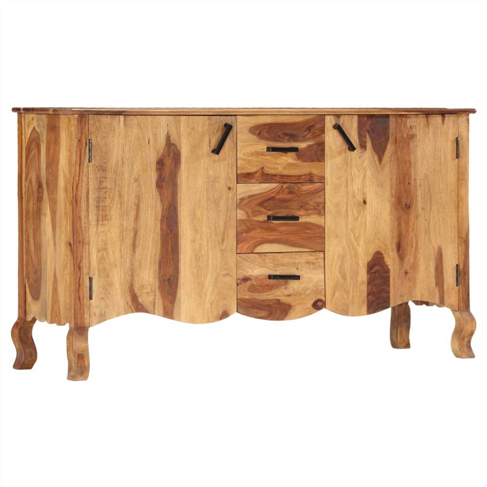 vidaXL Sideboard 145x40x80 cm Solid Sheesham Wood