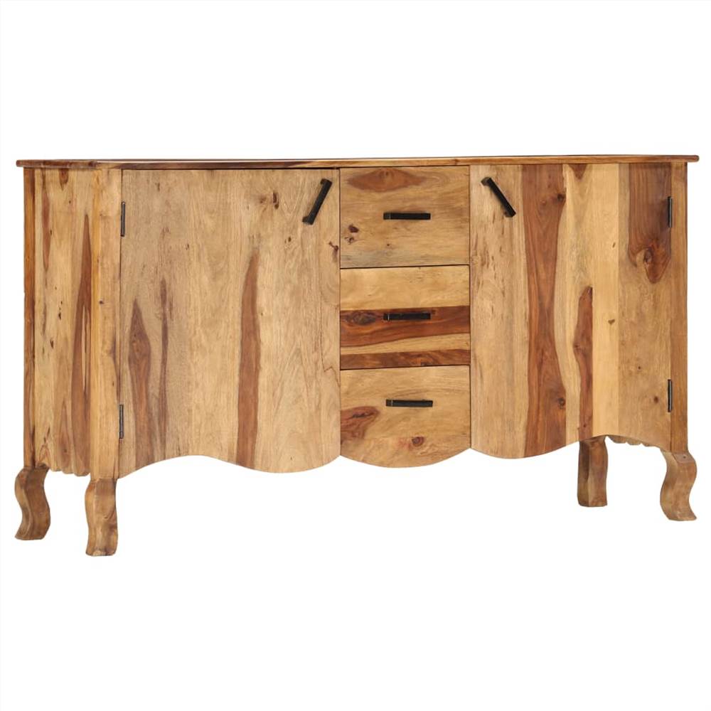 vidaXL Sideboard 145x40x80 cm Solid Sheesham Wood