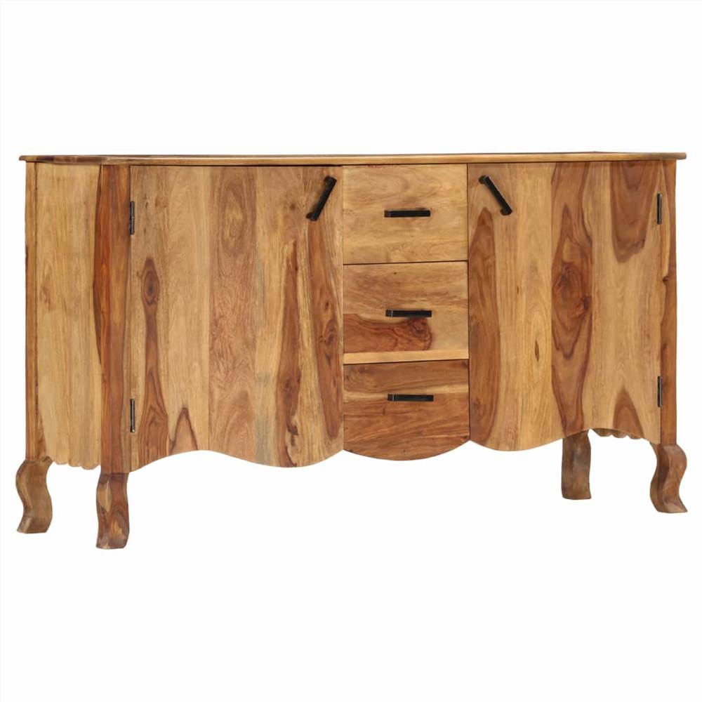 vidaXL Sideboard 145x40x80 cm Solid Sheesham Wood