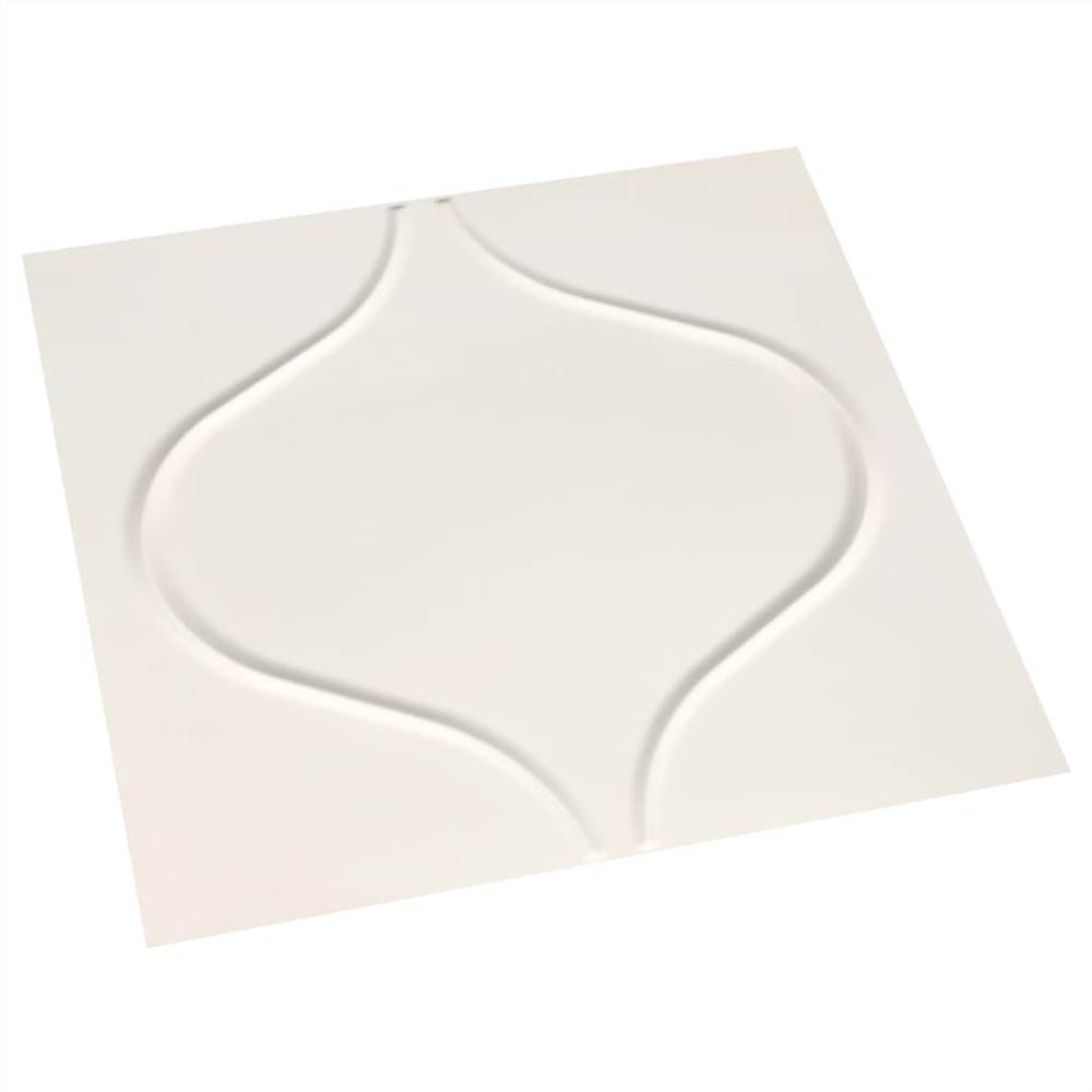 12 pcs Wall Panels 3D 0.5x0.5 m 3 m²