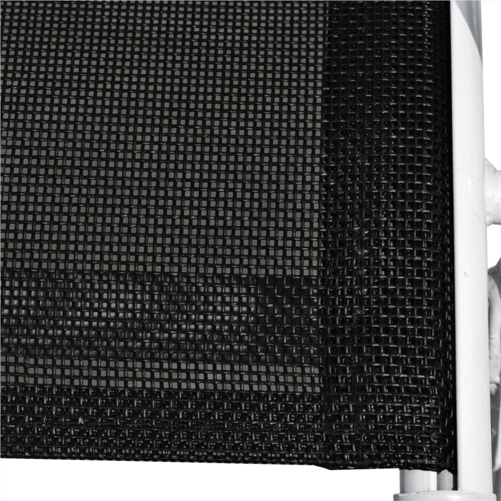 13 Piece Outdoor Dining Set Black