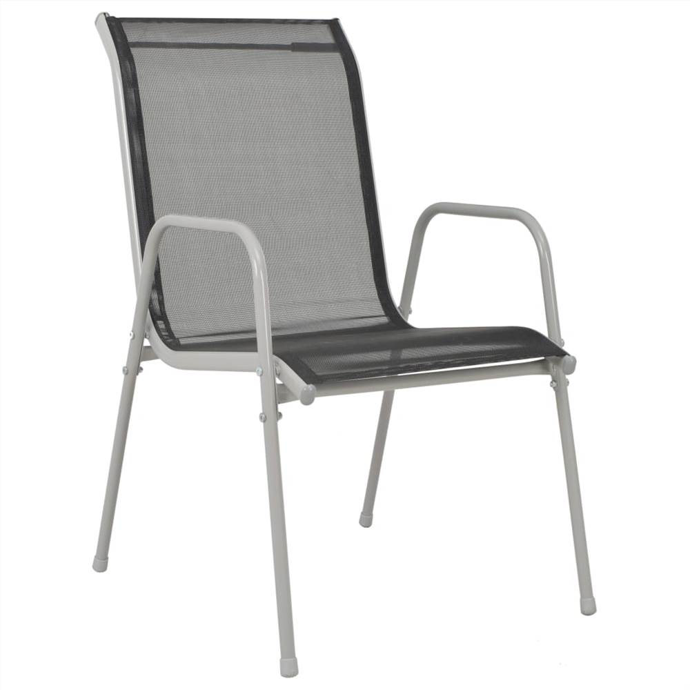13 Piece Outdoor Dining Set Black