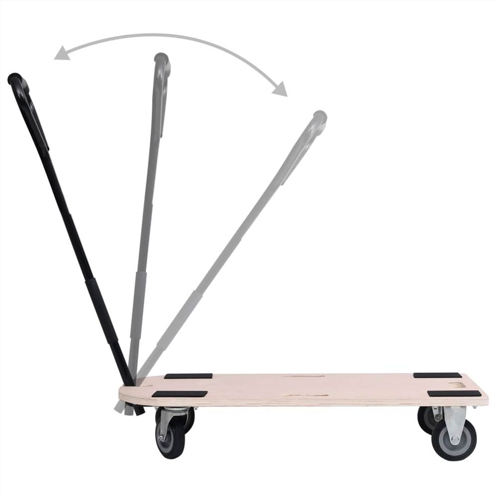4 Wheeled Dolly with Handle 250 kg