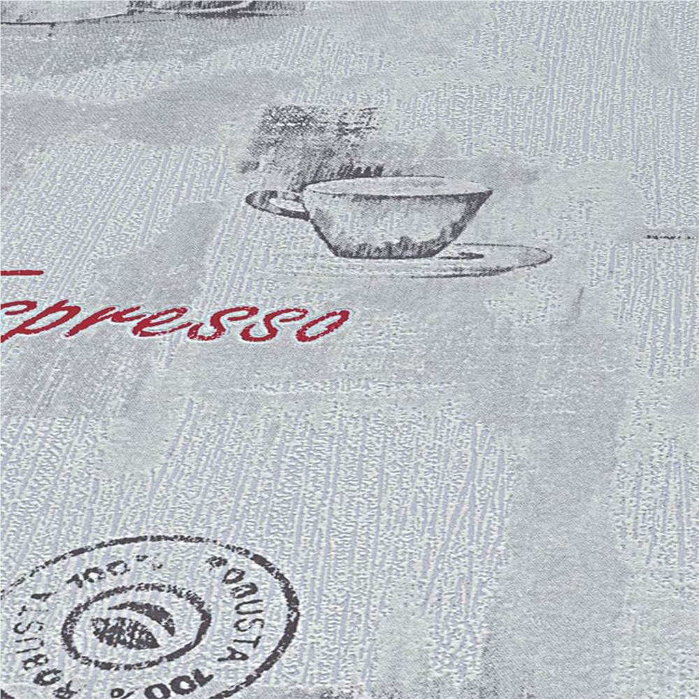 4 pcs Non-woven Wallpaper Rolls White 0.53x10 m Coffee