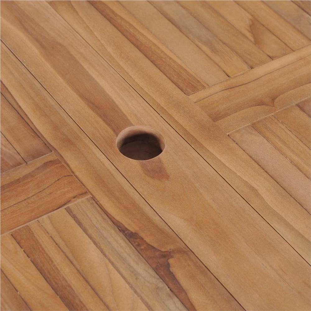 5 Piece Folding Bar Set Solid Teak Wood