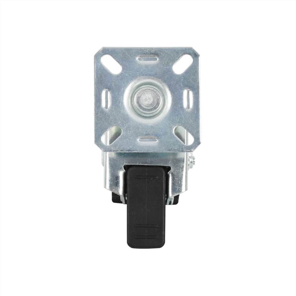 8 pcs Twin-wheel Swivel Casters 50 mm