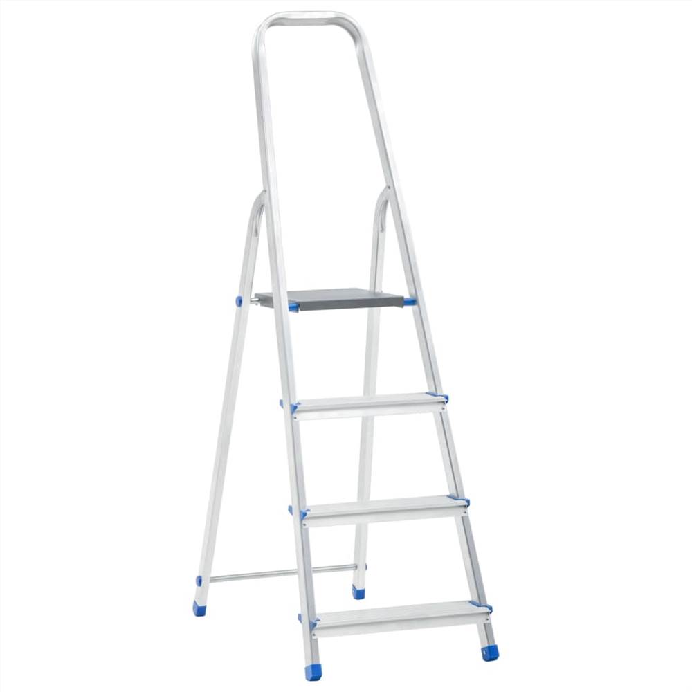 

Aluminium Step Ladder 4 Steps 150 kg