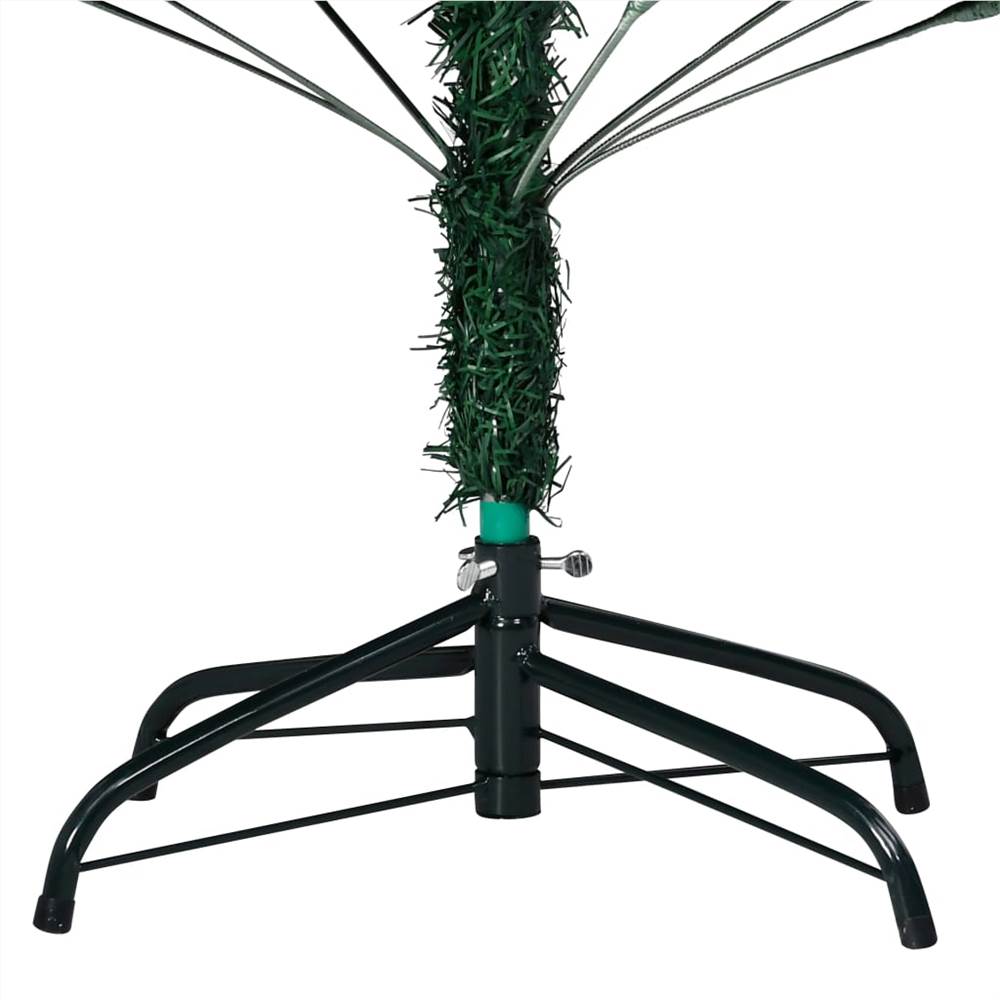Artificial Christmas Tree with Thick Branches Green 240 cm PVC