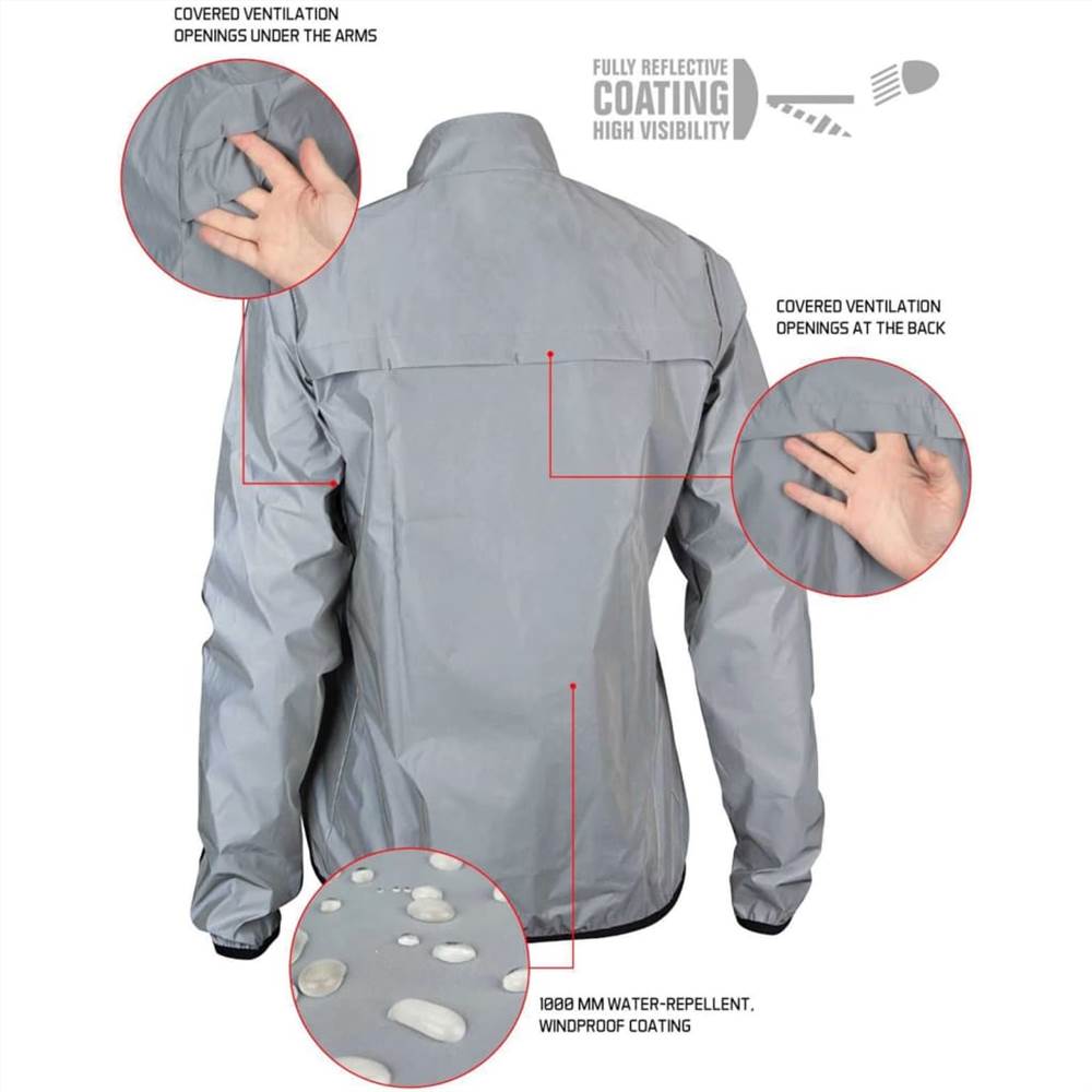 Avento Reflective Running Jacket Women 38 74RB-ZIL-38