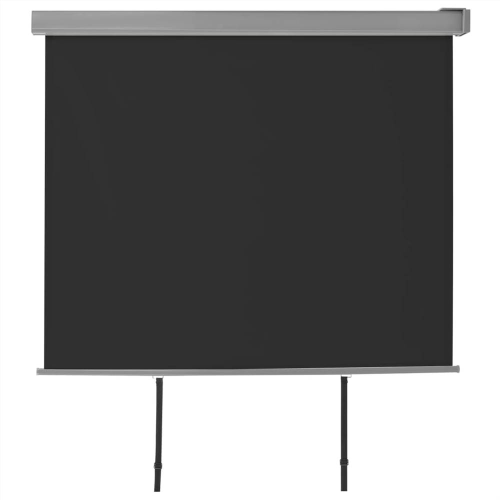 Balcony Side Awning Multi-functional 150x200 cm Black