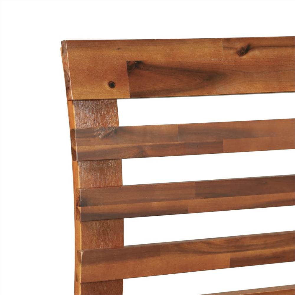 Bed Frame Solid Acacia Wood 120x200 cm