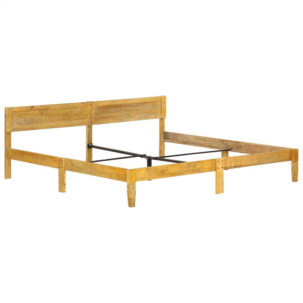 Bed Frame Solid Mango Wood 200 cm