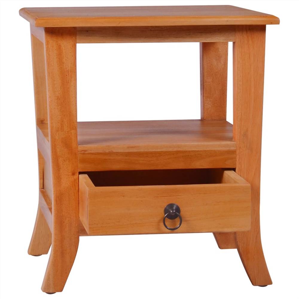 Bedside Cabinet Solid Mahogany Wood