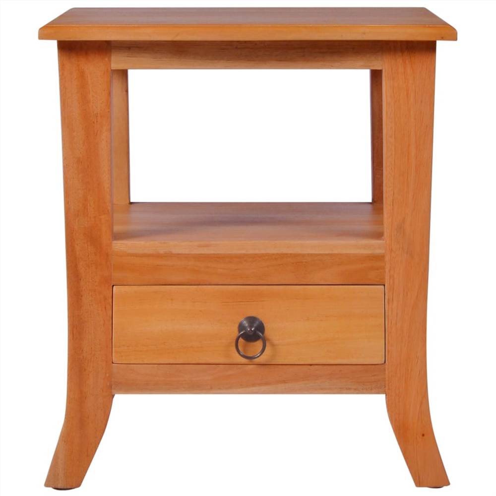 Bedside Cabinet Solid Mahogany Wood