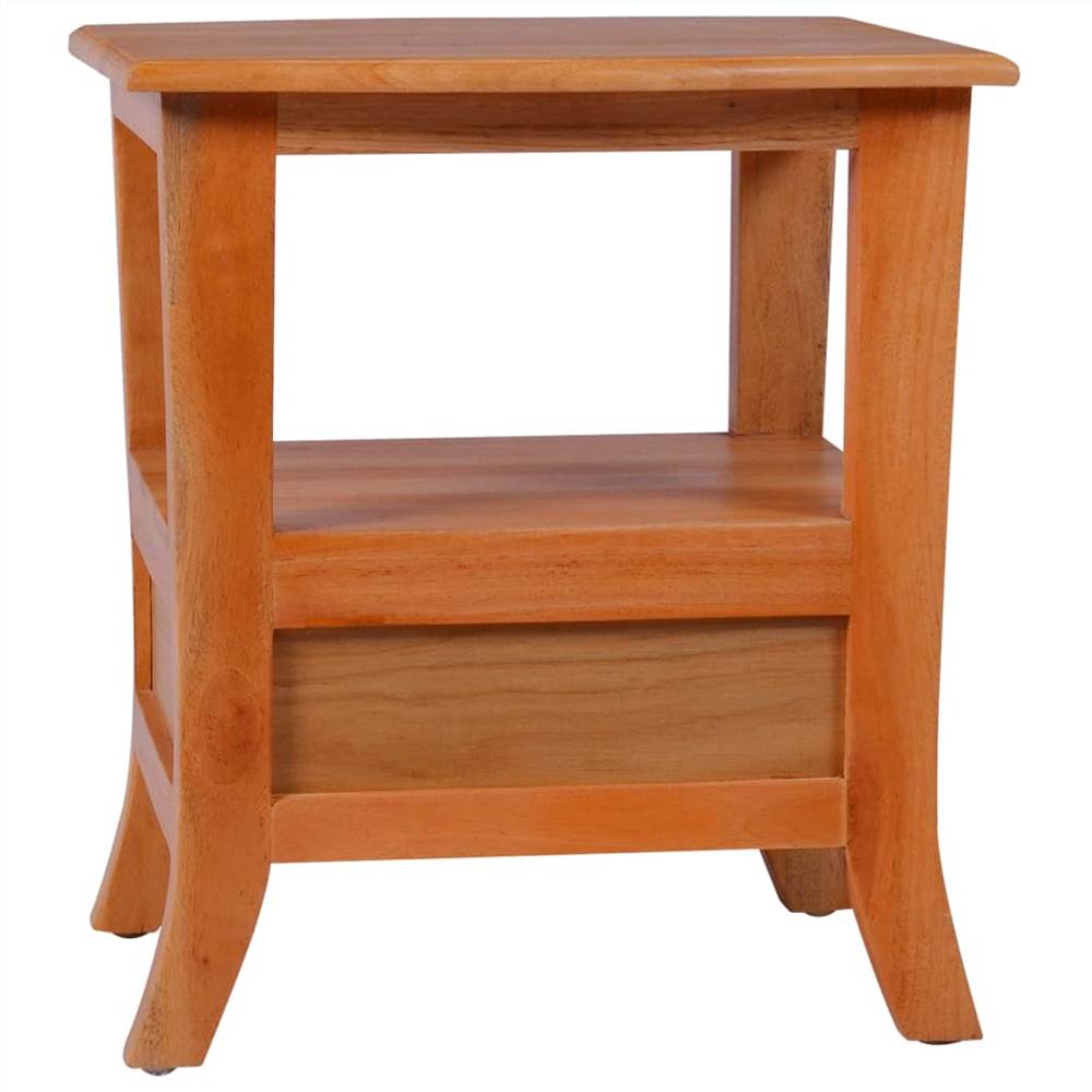 Bedside Cabinet Solid Mahogany Wood