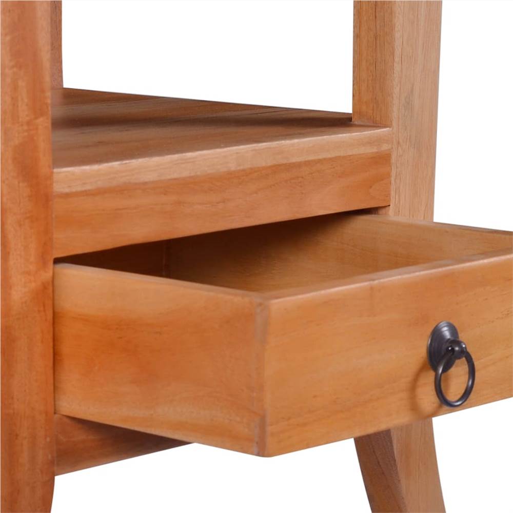 Bedside Cabinet Solid Mahogany Wood
