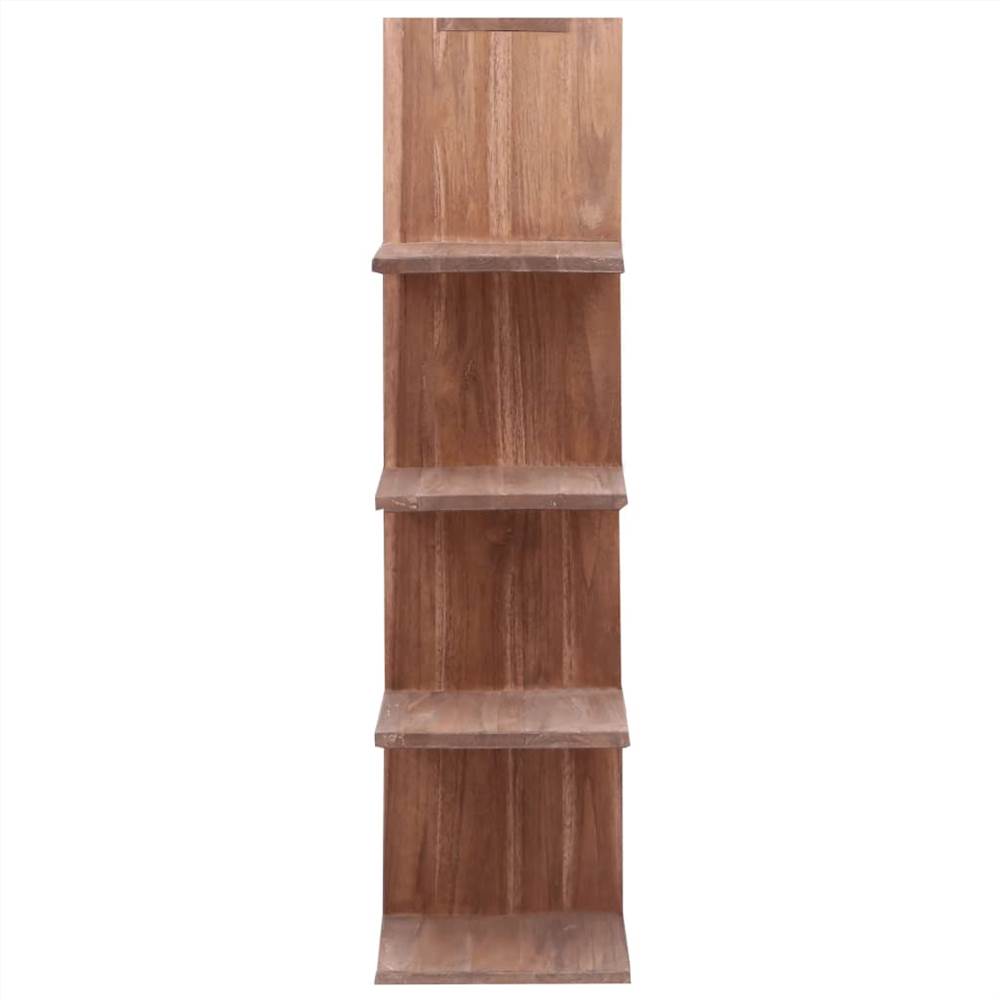 Bookshelf 100x30x120 cm Solid Teak Wood