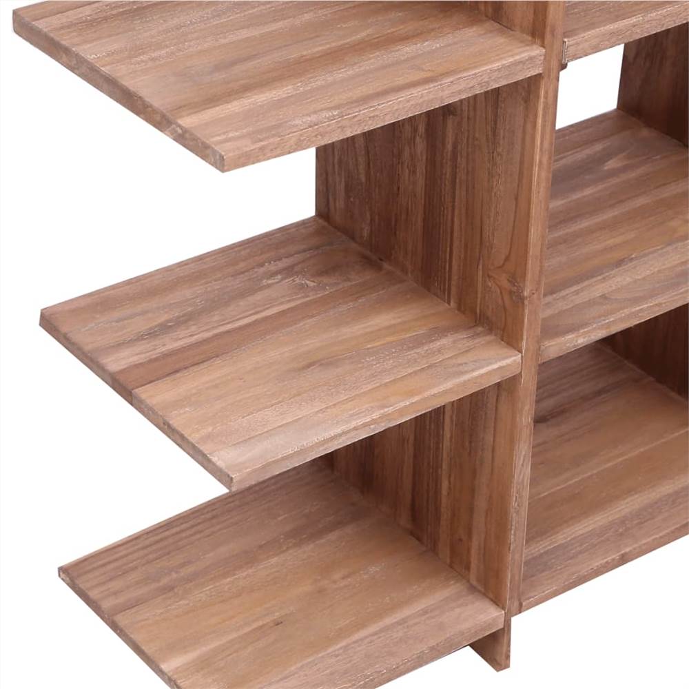 Bookshelf 100x30x120 cm Solid Teak Wood