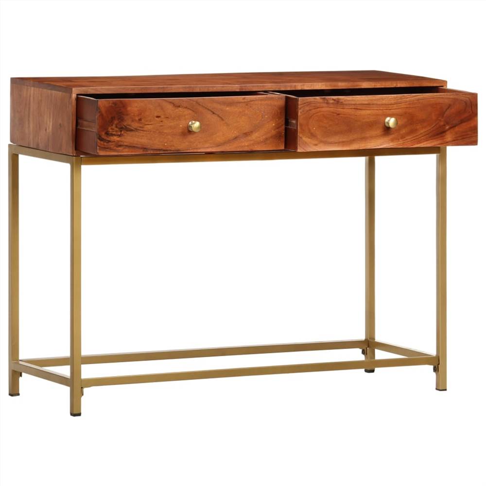 Console Table 100x35x76 cm Solid Acacia Wood