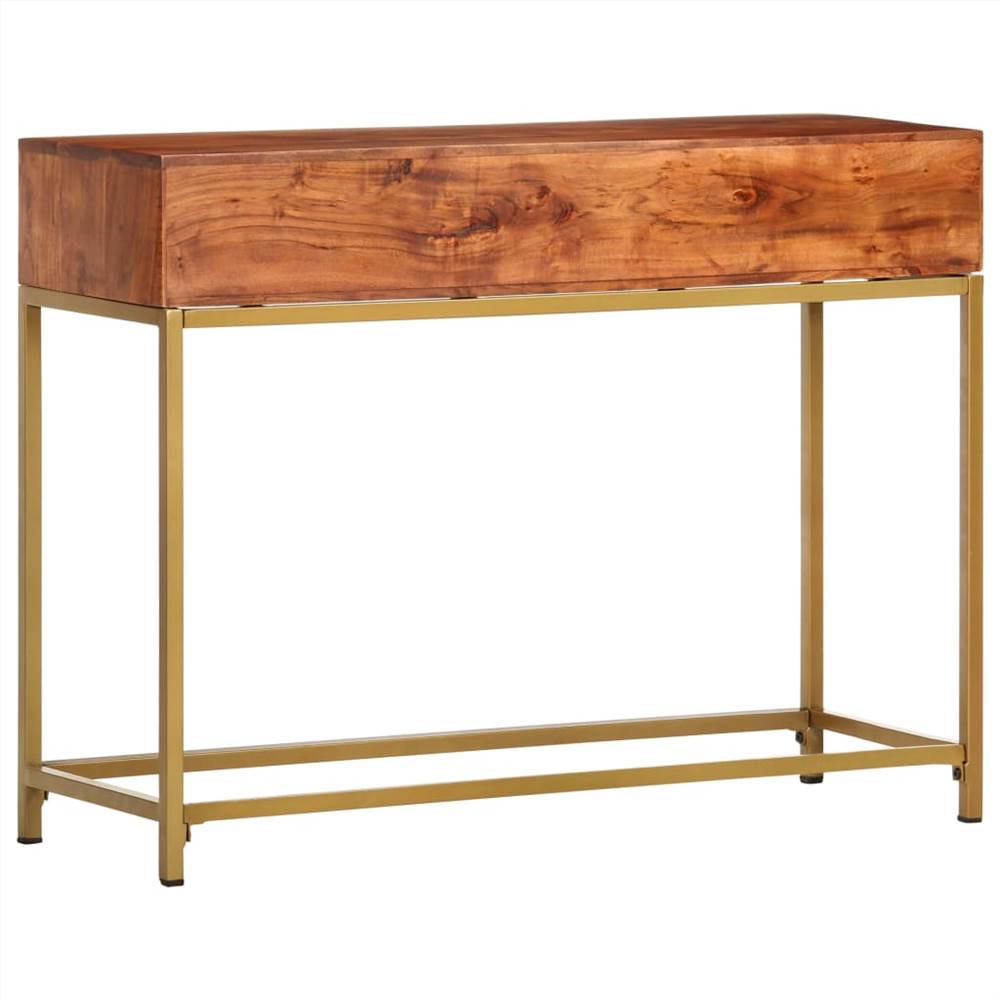 Console Table 100x35x76 cm Solid Acacia Wood