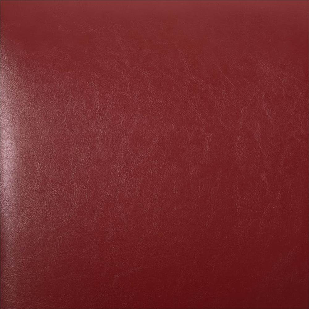 Dining Chairs 2 pcs Wine Red Faux Leather