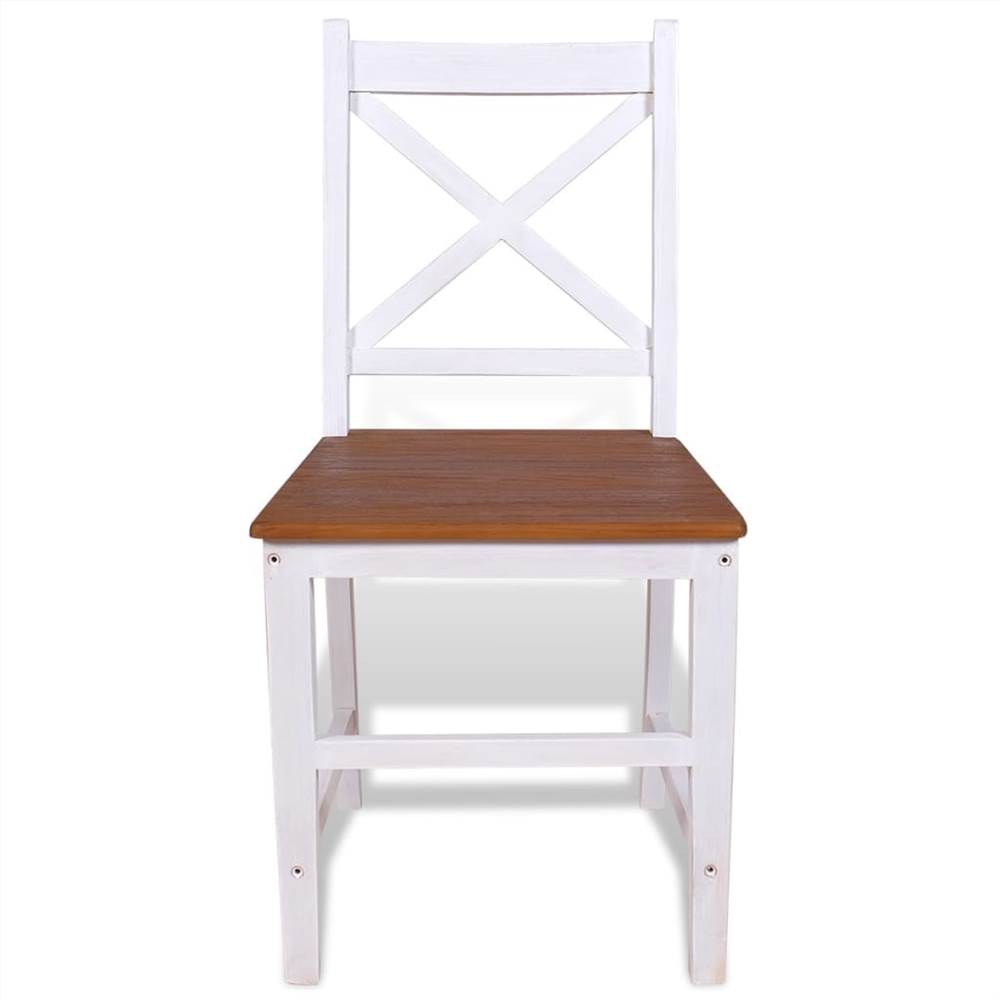 Dining Chairs 4 pcs Solid Teak Mahogany