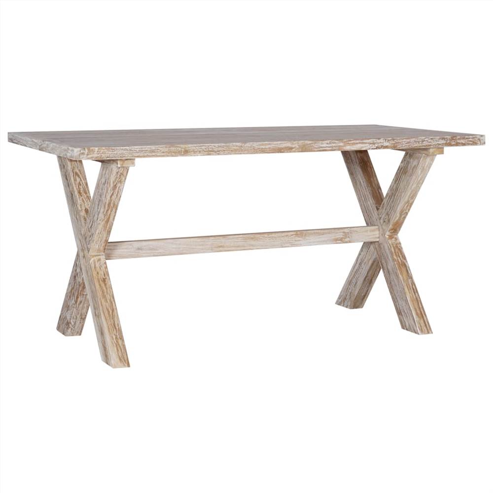 Dining Table 160x80x75 cm Solid Teak Wood
