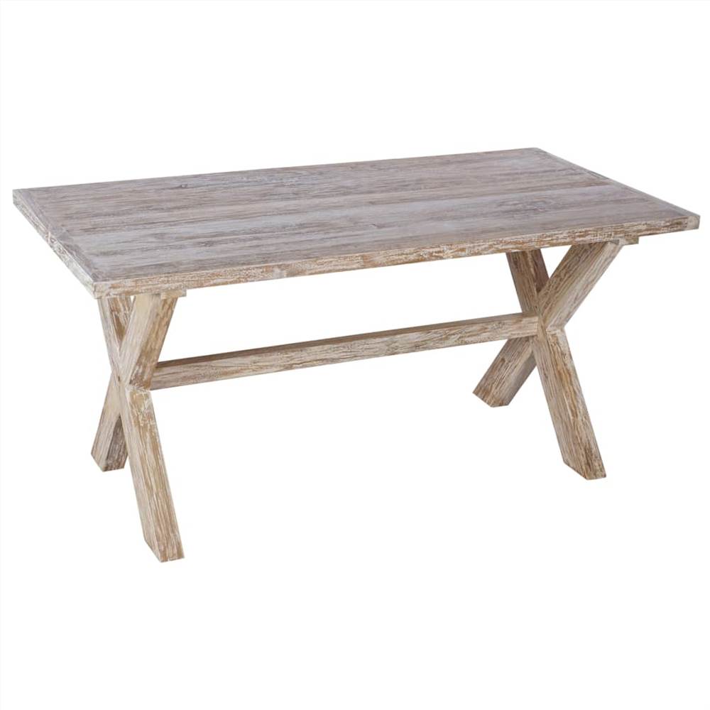 Dining Table 160x80x75 cm Solid Teak Wood