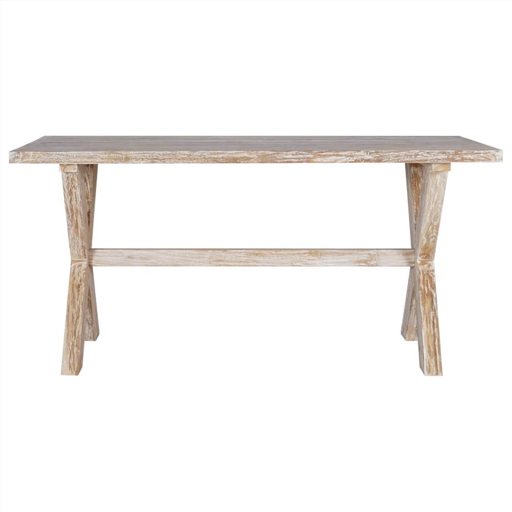 Dining Table 160x80x75 cm Solid Teak Wood