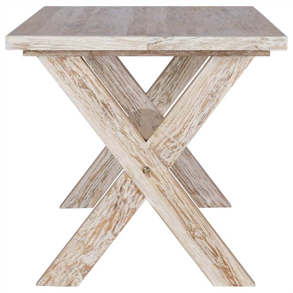 Dining Table 160x80x75 cm Solid Teak Wood
