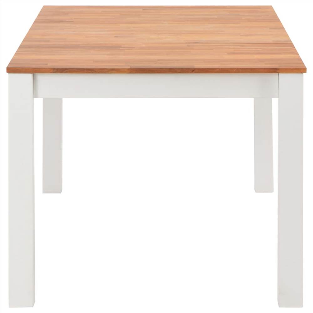 Dining Table 180x90x74 cm Solid Oak Wood