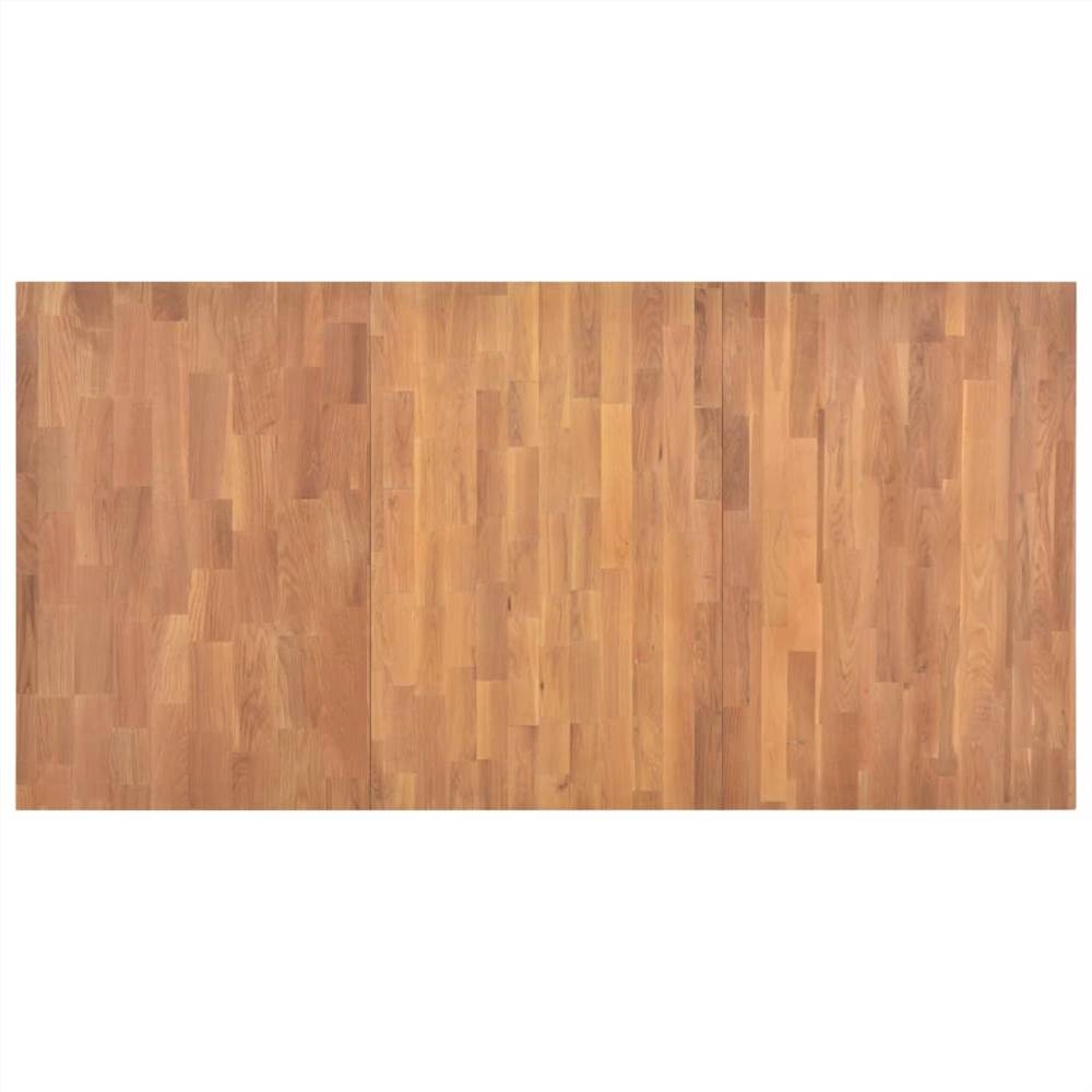 Dining Table 180x90x74 cm Solid Oak Wood