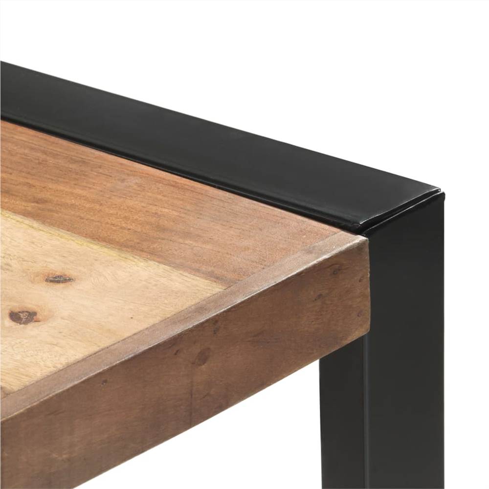 Dining Table 220x100x75 cm Solid Wood with Sheesham Finish