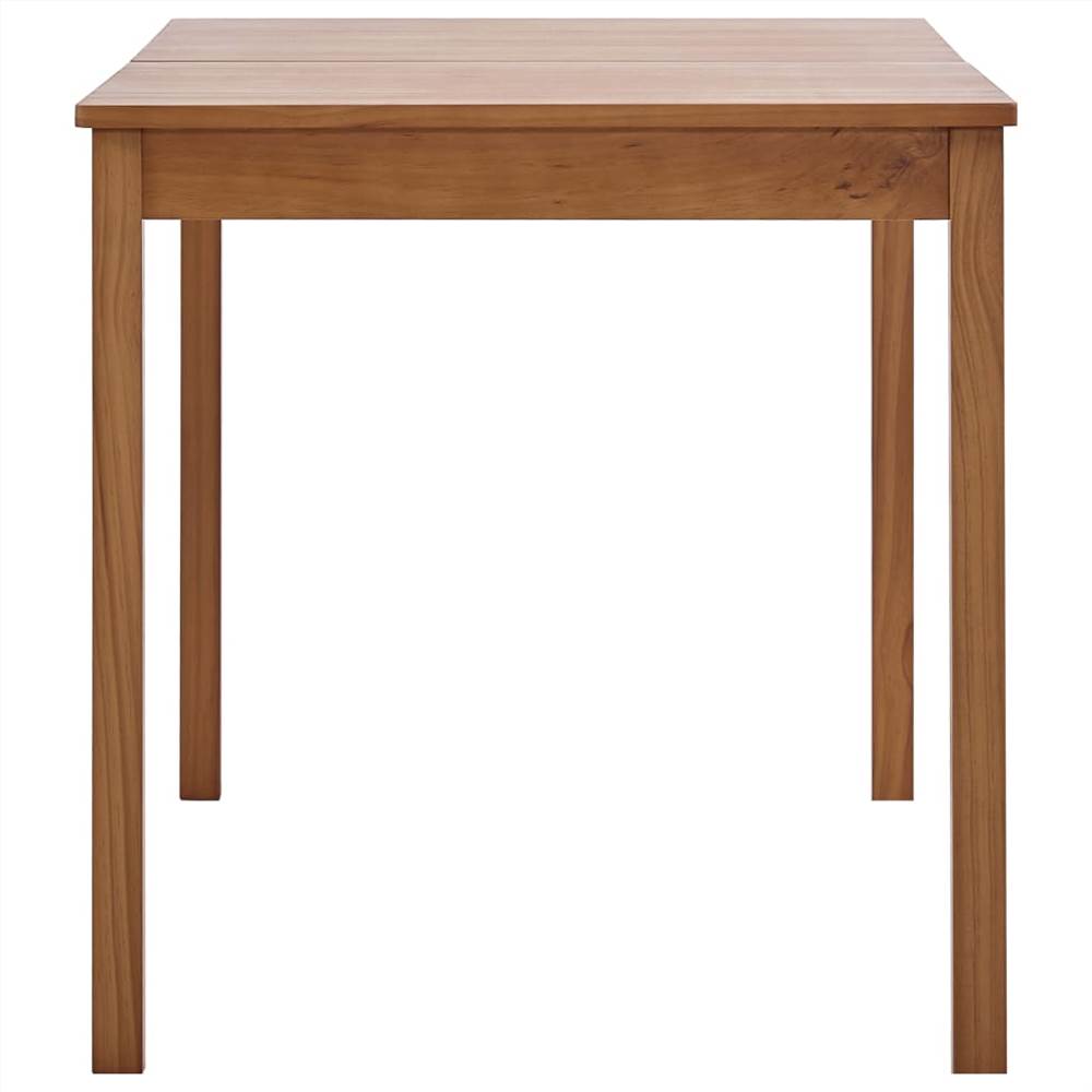 Dining Table Honey Brown 140x70x73 cm Pinewood