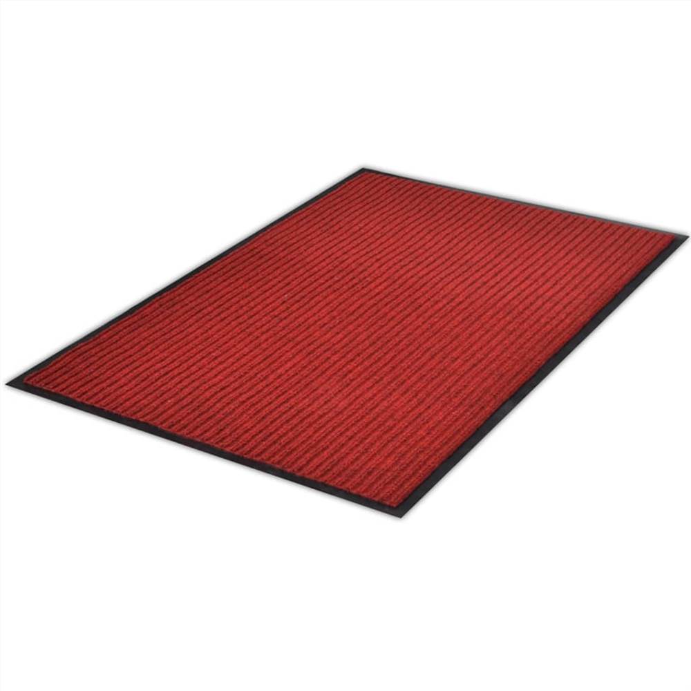 Door Mat Red 160x220 cm PVC