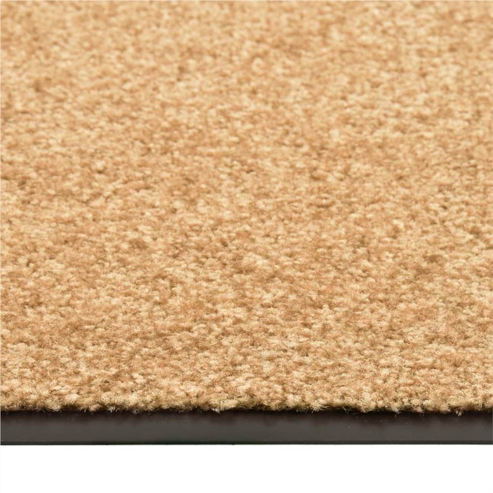 Doormat Washable Cream 120x180 cm