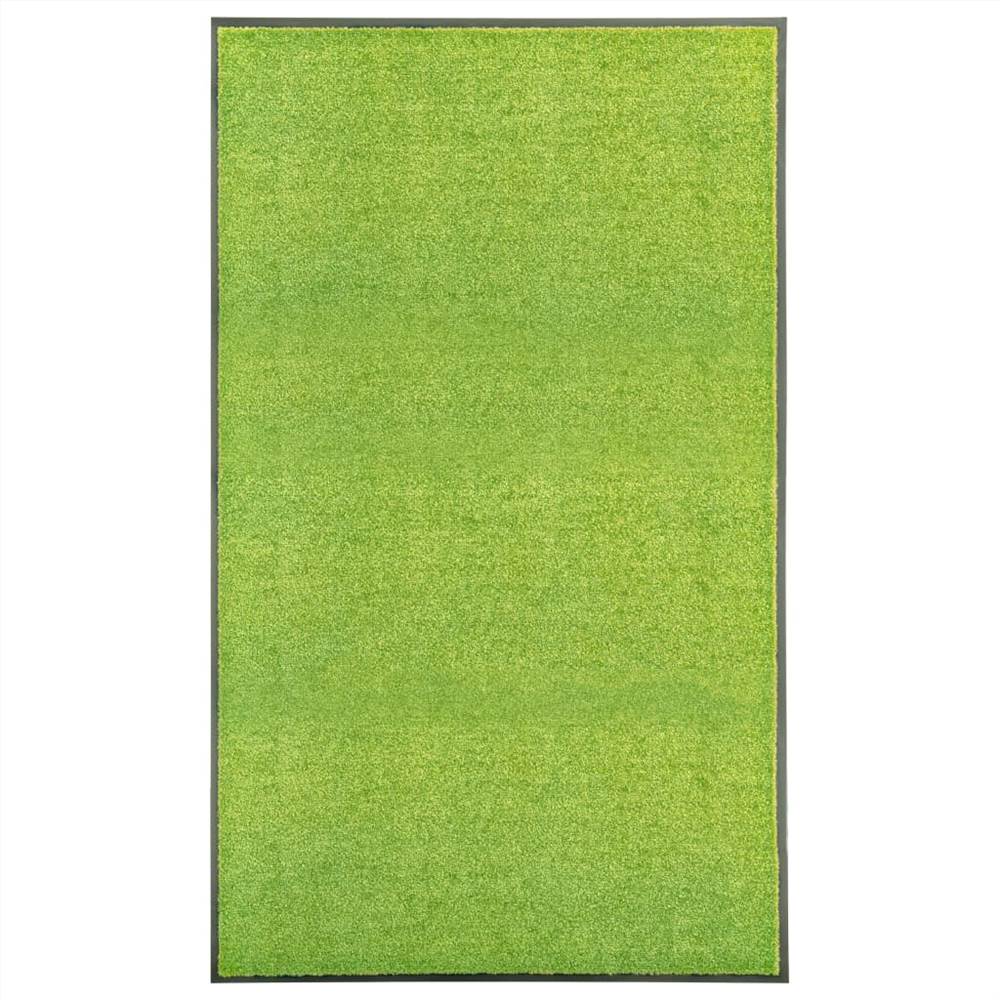 

Doormat Washable Green 90x150 cm